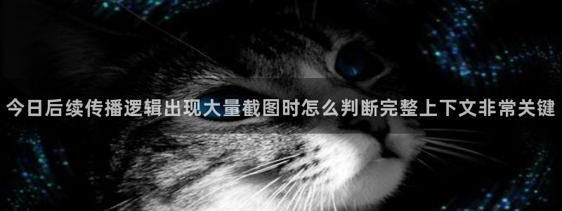 91吃瓜网络内容:今日后续传播逻辑出现大量截图时怎么判断完整上下文非常关键